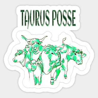 Taurus Posse - Emerald Herd - Front Sticker